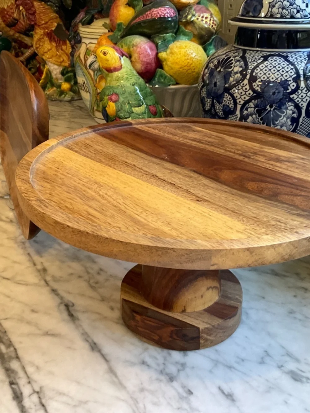 Set of wood servers